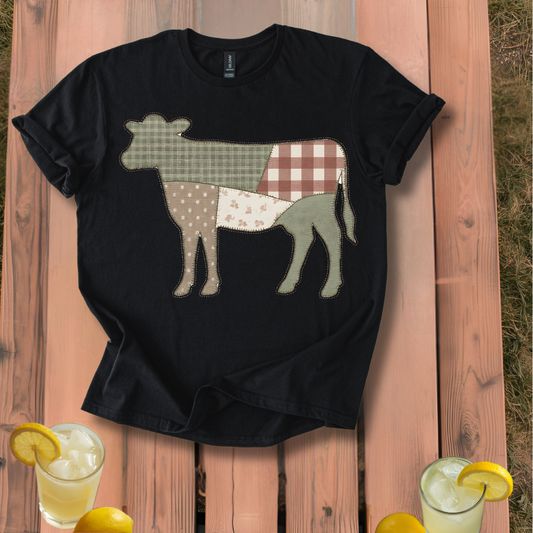 Patchwork Cow T-Shirt