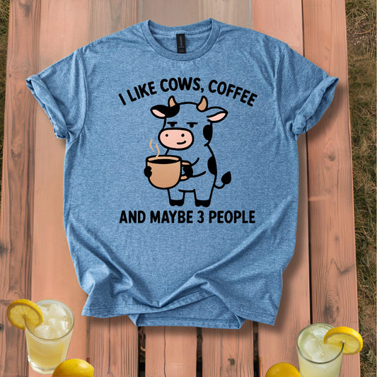 Cow & Coffee T-Shirt