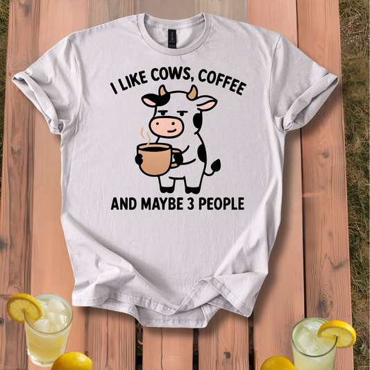 Cow & Coffee T-Shirt