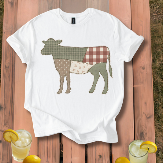 Patchwork Cow T-Shirt